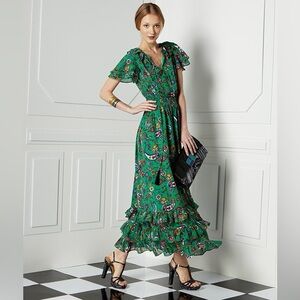 Duro Olowu X JCPenny Green Paisley Maxi Dress